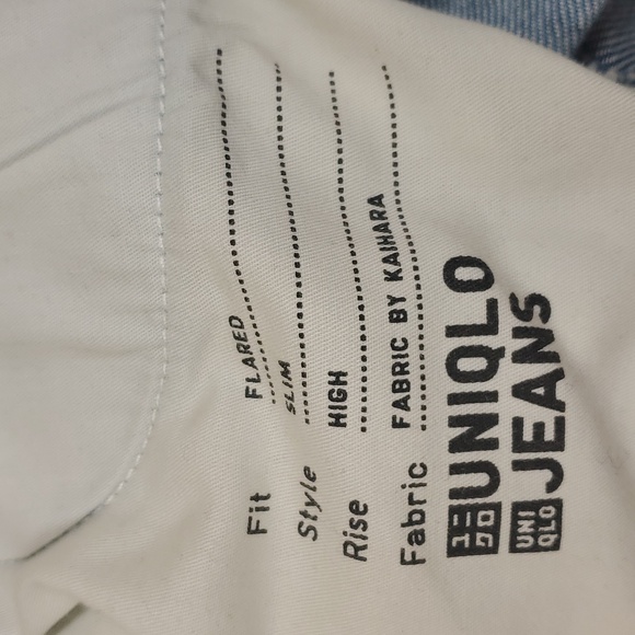 Uniqlo flare slim jeans - Picture 3 of 7